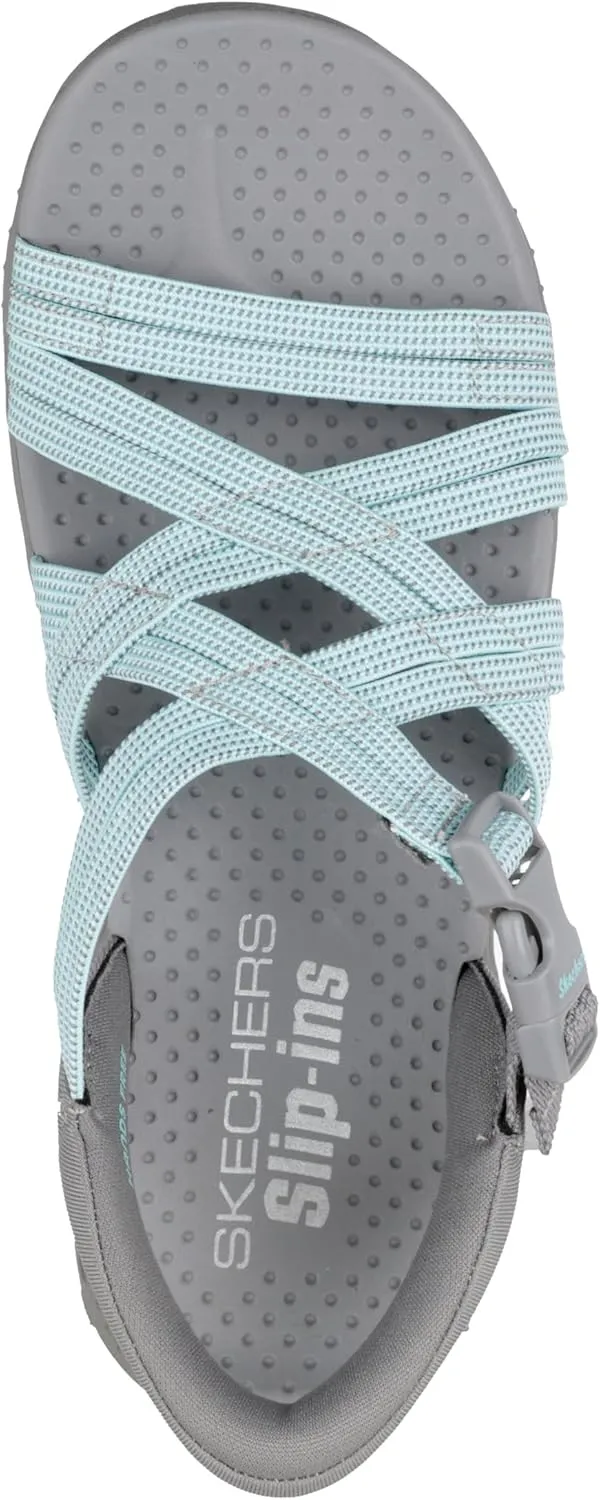 Skechers Women's Reggae-Morning Light Slide Sandal