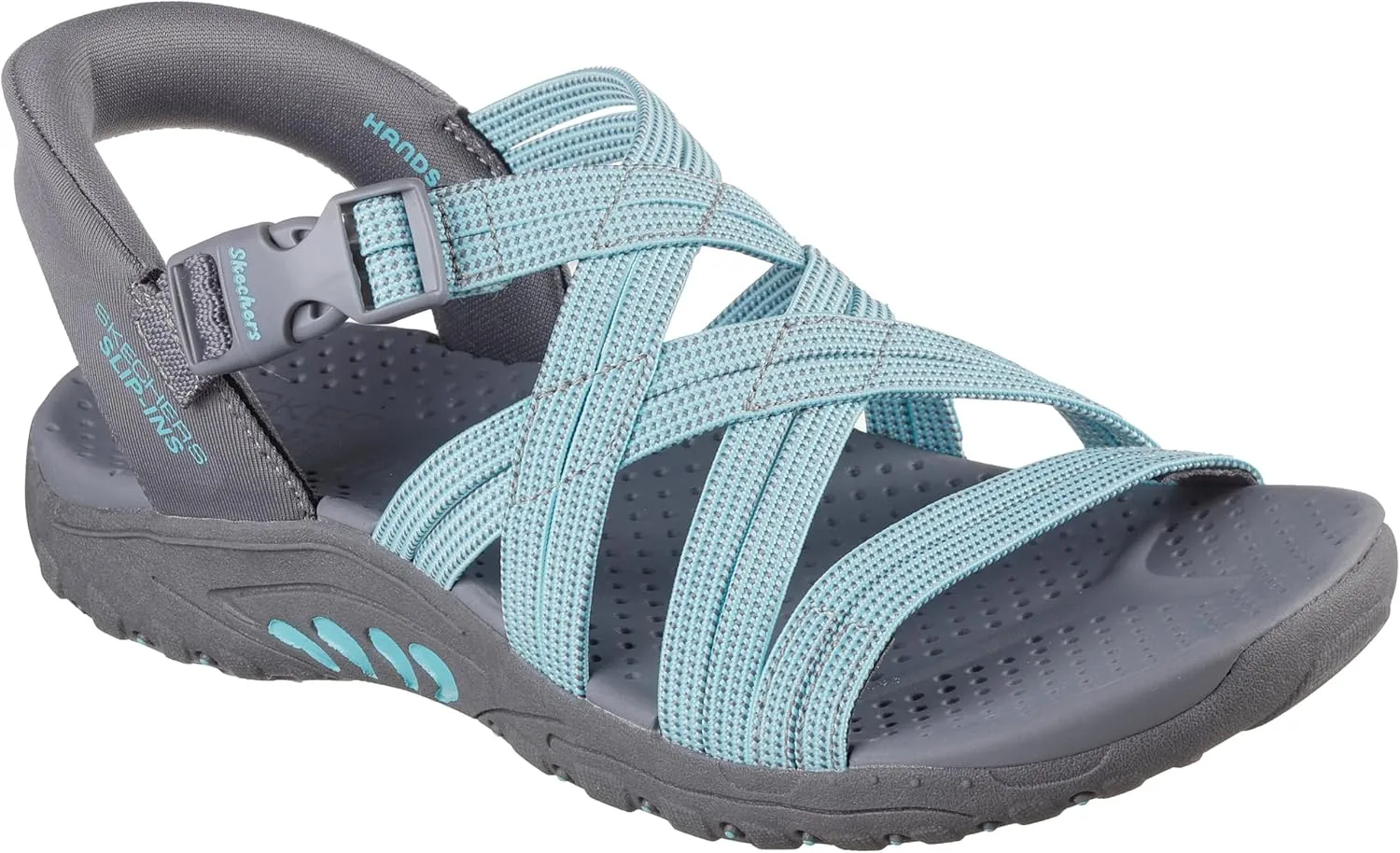 Skechers Women's Reggae-Morning Light Slide Sandal