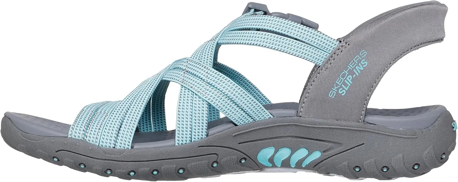 Skechers Women's Reggae-Morning Light Slide Sandal