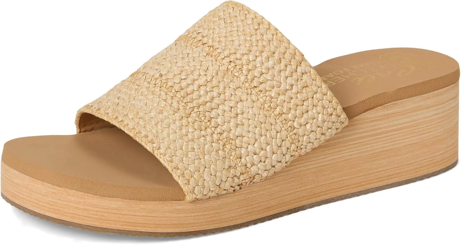 Skechers Women's Summers-Salt Spray Wedge Sandal