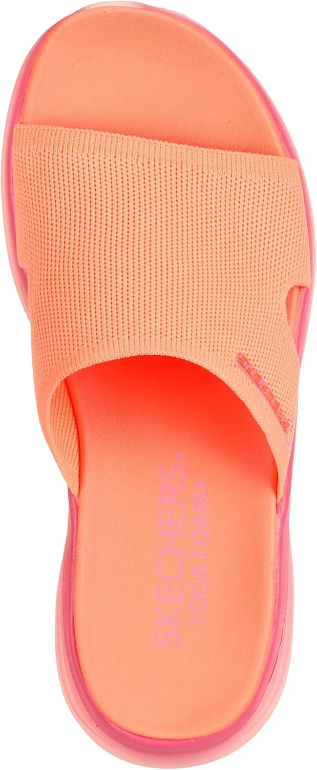 Skechers Women's Vapor Foam-Coastal Sunset Slide Sandal