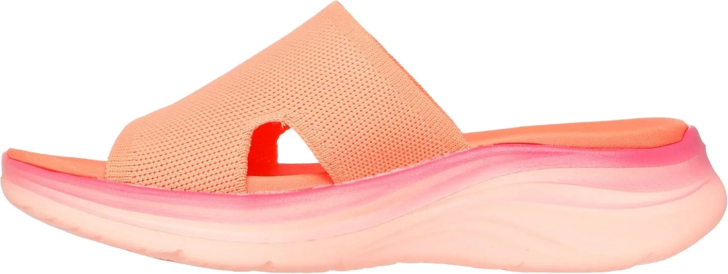 Skechers Women's Vapor Foam-Coastal Sunset Slide Sandal