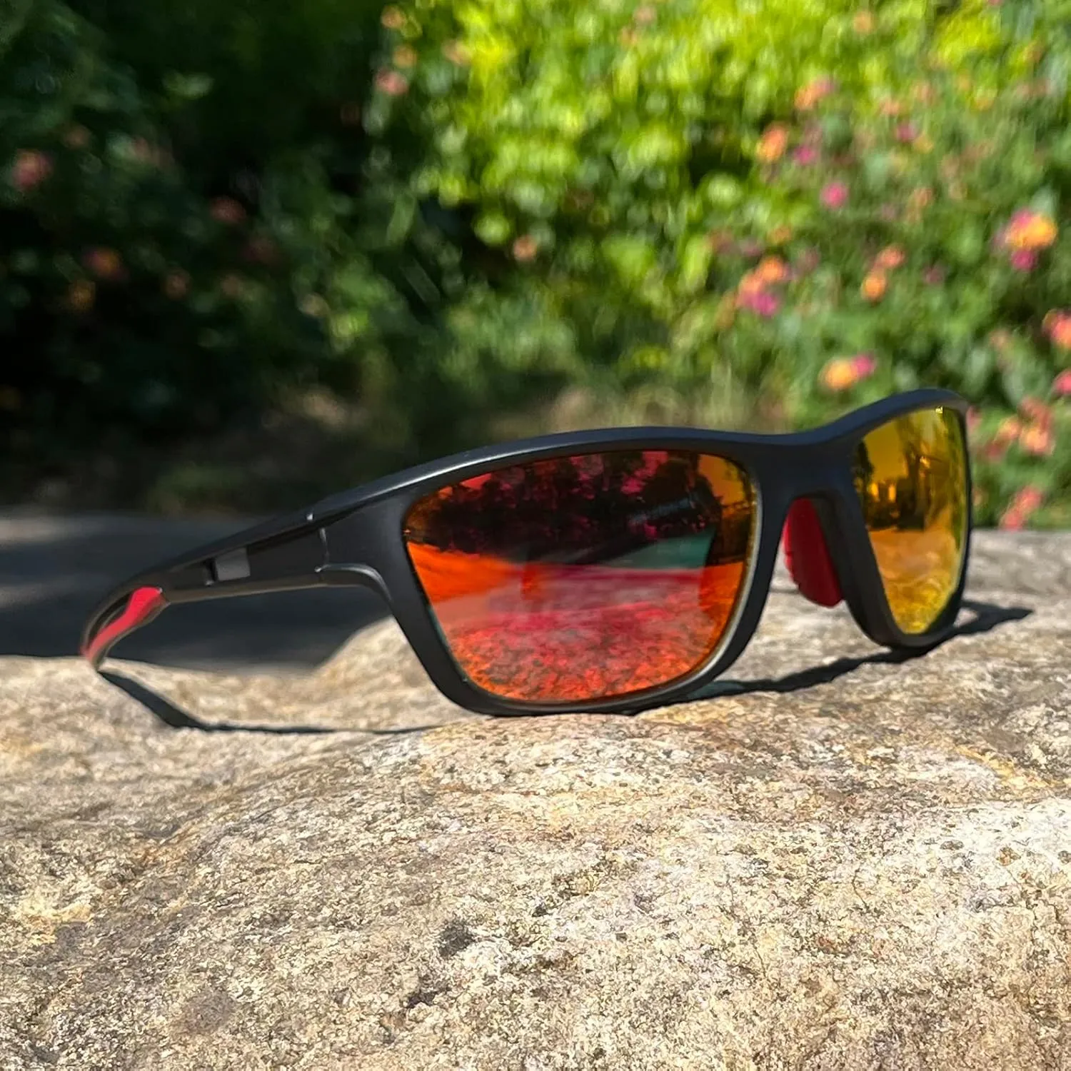 SKYWAY Polarized Sports Sunglasses for Men Women Wrap Around Sports Glasses Baseball Running Cycling UV402 Protection