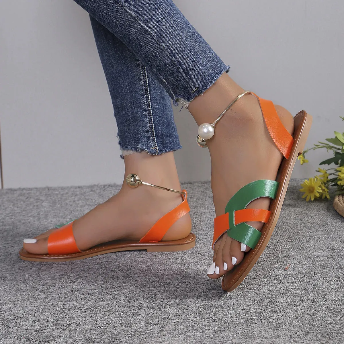 Slip on Colorful Sandals | Merav