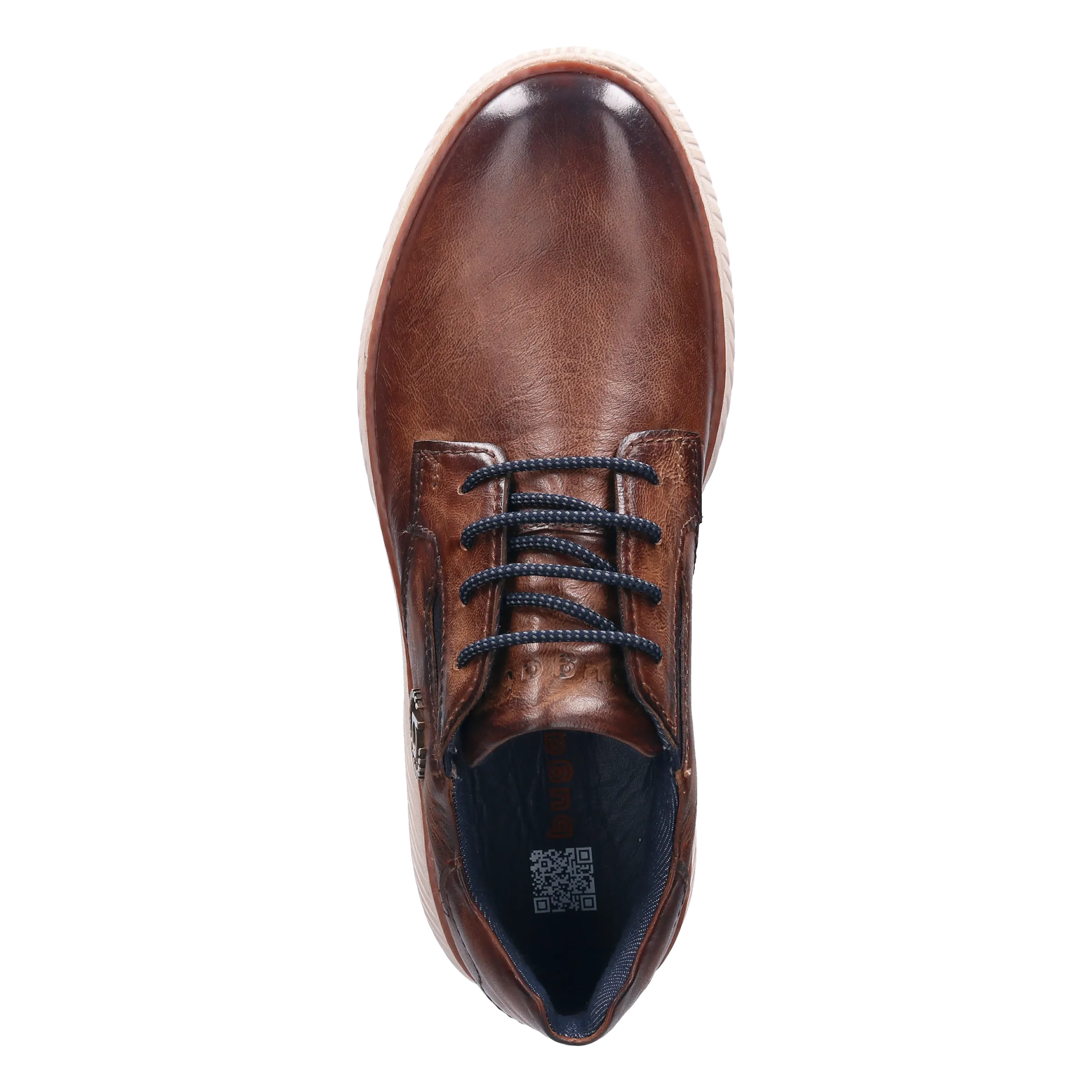 Sneaker cognac