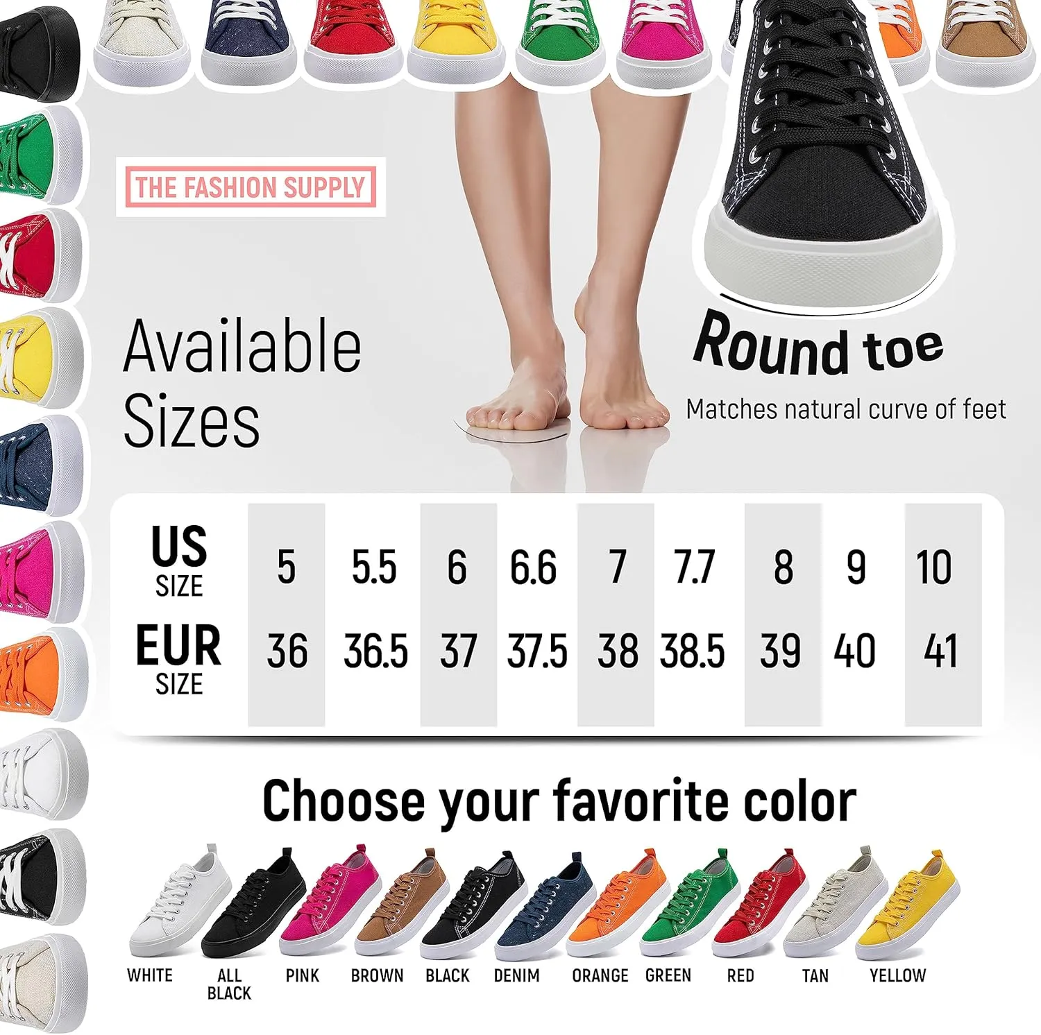 Sneakers for Women Tennis Shoes Canvas Shoes for Women Canvas Sneaker Casual Work