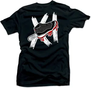 SNELOS Shirt to Match Jordan 11 Bred 2019 Match Sneakers Tees