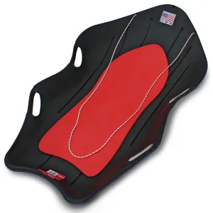Snow Boat Sled 48in - Black Red