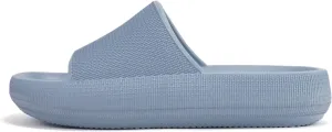 Soda “MARSHMALLOW” ~ Women Feather Recovery Slide Open Toe Lightweight Comfort Cushion Sandal