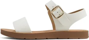 Soda PLENTY ~ Women's Strappy Ankle Wrap Buckle Fashion Flat Sandals