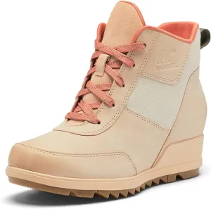Sorel Women's Evie Sport Lace Bootie — Waterproof Suede & Leather — Wedge Ankle Sneaker — Booties