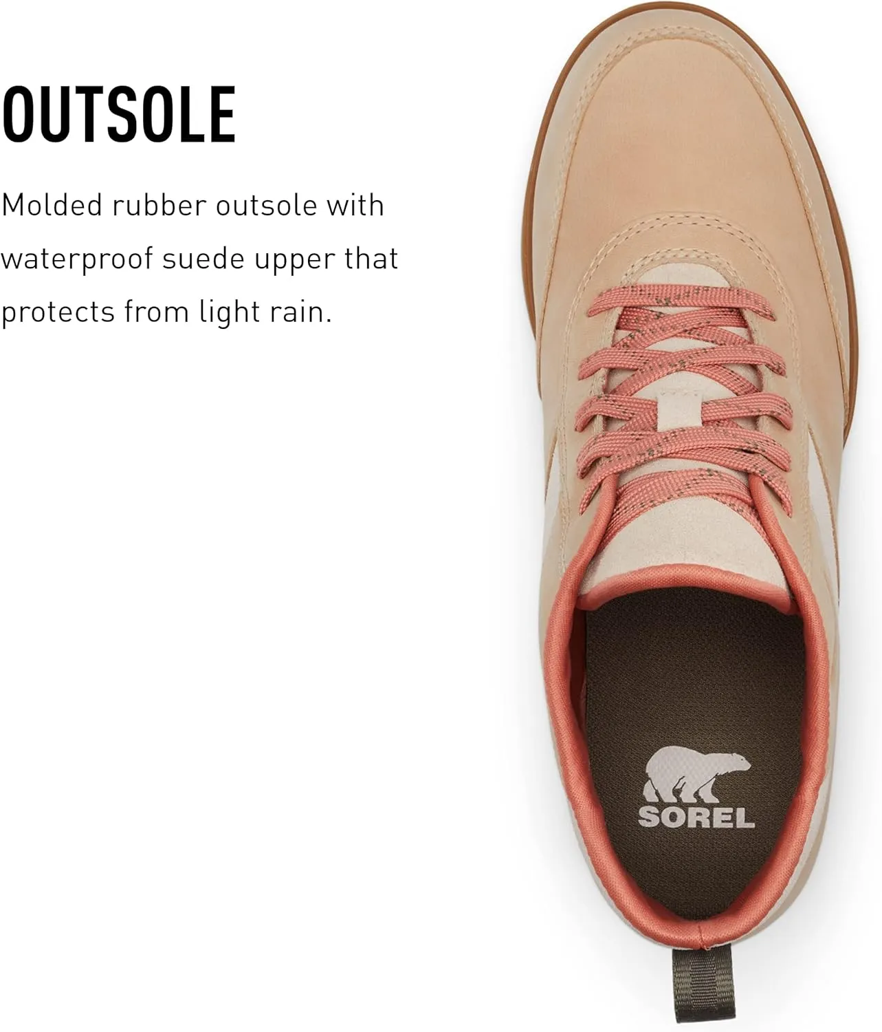 Sorel Women's Evie Sport Lace Bootie — Waterproof Suede & Leather — Wedge Ankle Sneaker — Booties
