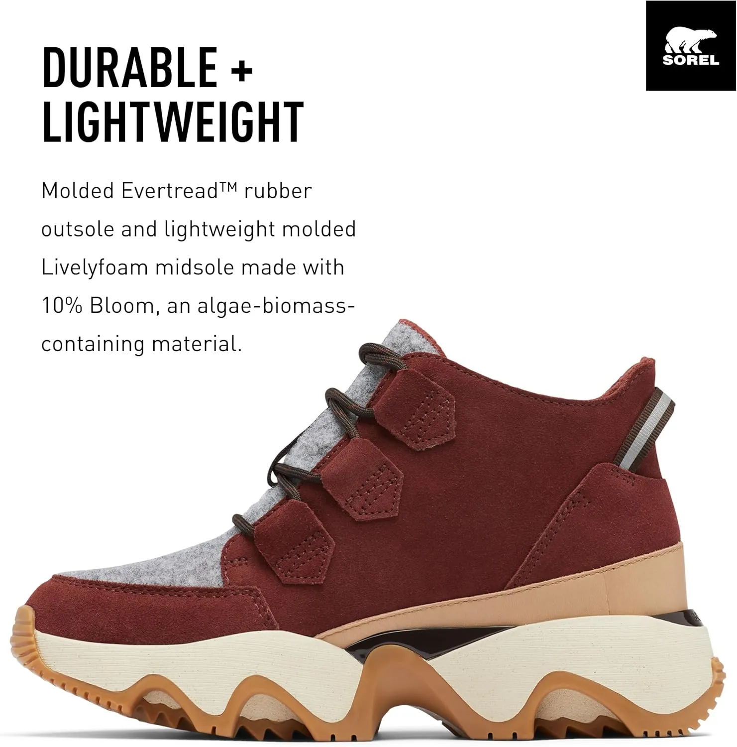 Sorel Women's Kinetic Impact Caribou Waterproof Shoes