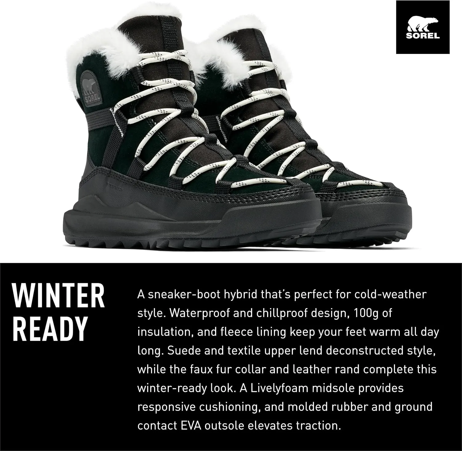 Sorel Women's ONA RMX Glacy Waterproof Boots