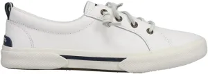 Sperry Womens Pier Wave LTT Lace Up Sneakers Shoes Casual - White