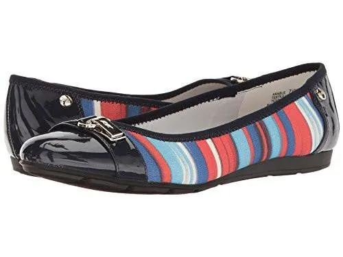 Sport Able Fabric Ballet Flat Blueorangemulti 9 M Us