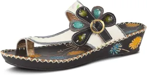 Spring Step L'Artiste Women's SANTORINI Slide Wedge Sandal