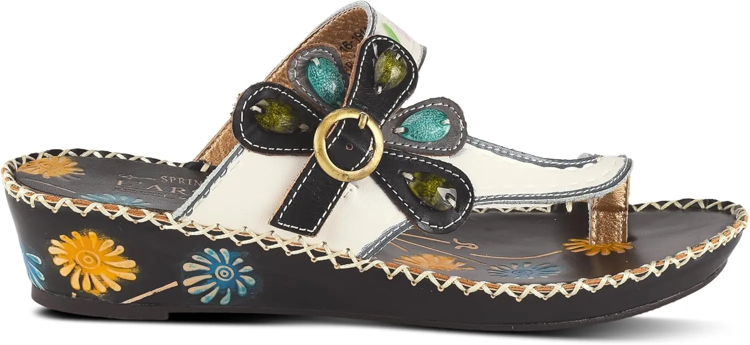 Spring Step L'Artiste Women's SANTORINI Slide Wedge Sandal