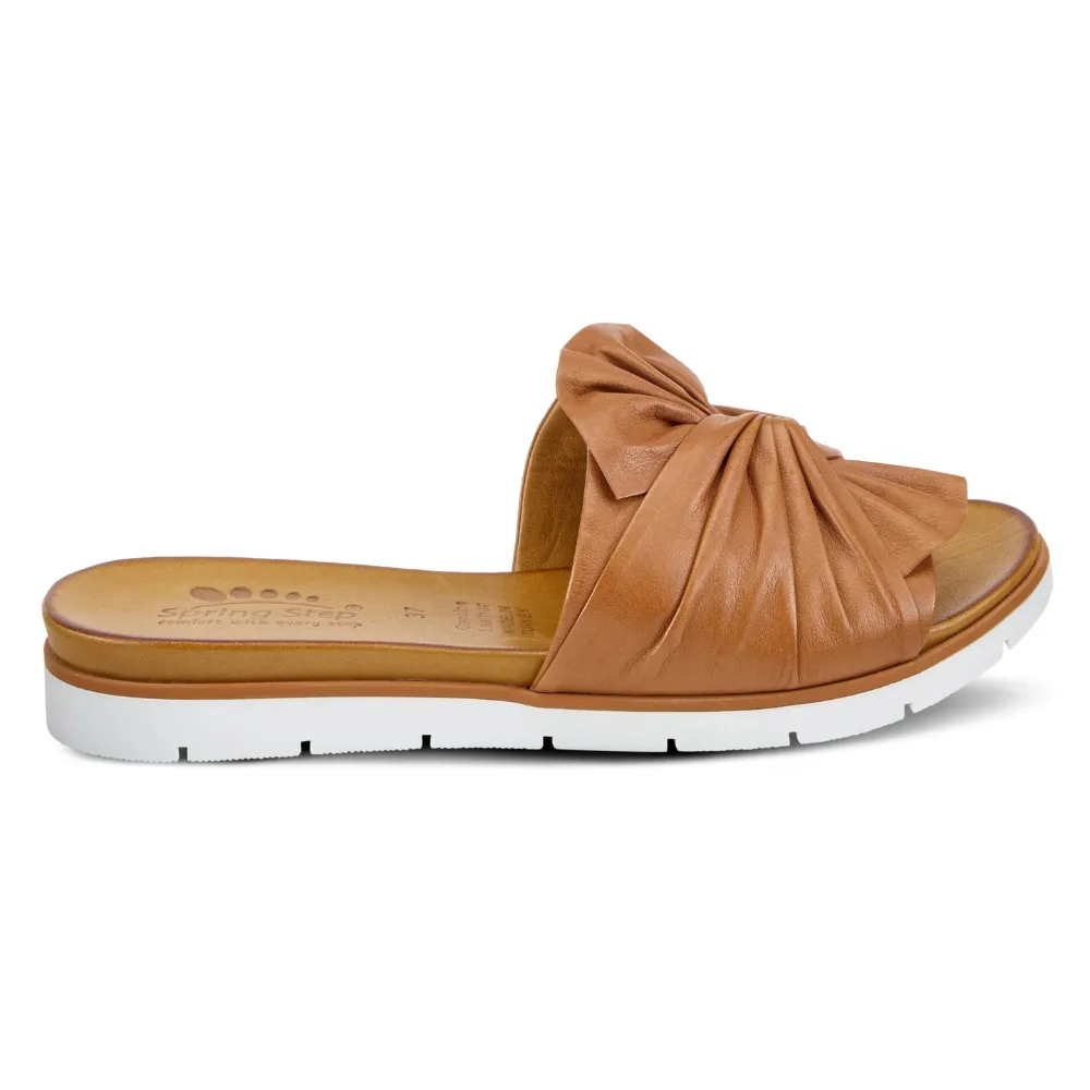 Spring Step Lavona Camel Slide Sandal (Women's)