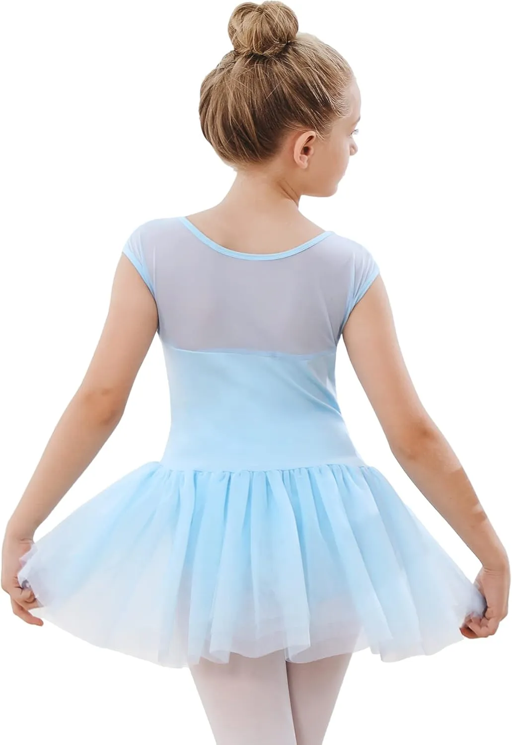 Stelle Ballet Leotards for Girls Toddler Leotard with Tutu Skirt Dance Tutu Dress (Little/Big Kid)