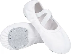 Stelle Ballet Shoes Toddler Slippers Highly Elastic Canvas Girls Ballerina Dance Shoes for Toddler/Little Kid/Big Kid/Women