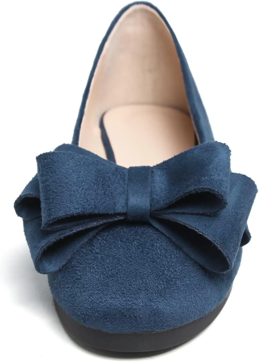 Stunner Women's Dress Flats Cute Round Toe Bowknot Flats Comfortable Ballet Flats Casual Slip On Flat Shoes