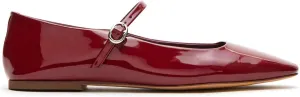 Suede Leather Ballet Flats Shoes for Women Cute Square Toe Slip On Mary Jane Flats Comfy Ballerina Flat Shoes Causal Daily Shoes with Strap