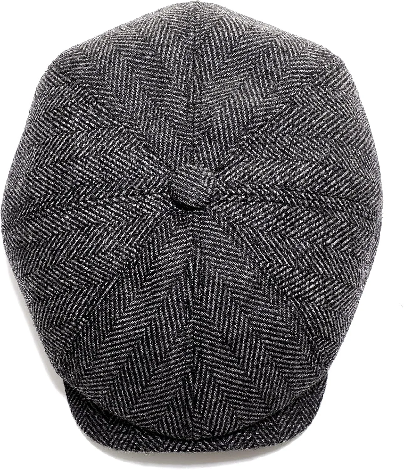 Sumolux Newsboy Cap for Men Wool Classic 8 Panel Vintage Gatsby Lvy Cabbie Hat Flat Beret Cap