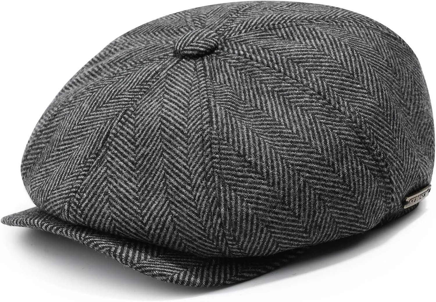 Sumolux Newsboy Cap for Men Wool Classic 8 Panel Vintage Gatsby Lvy Cabbie Hat Flat Beret Cap
