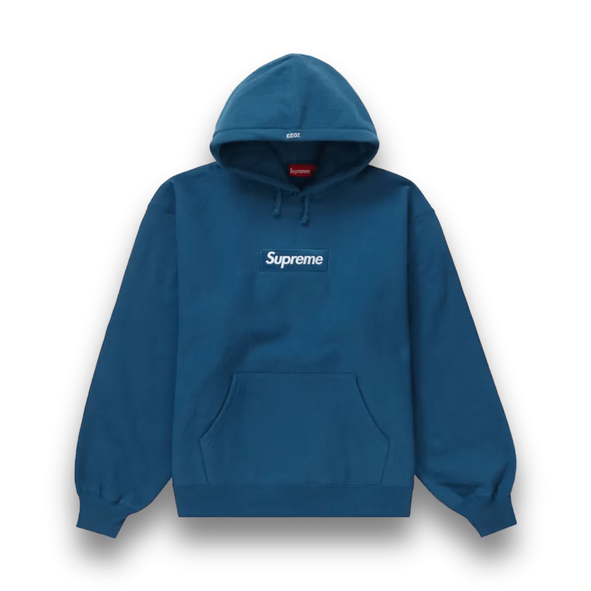 Supreme Box Logo Hooded Sweatshirt 2023 - Blue