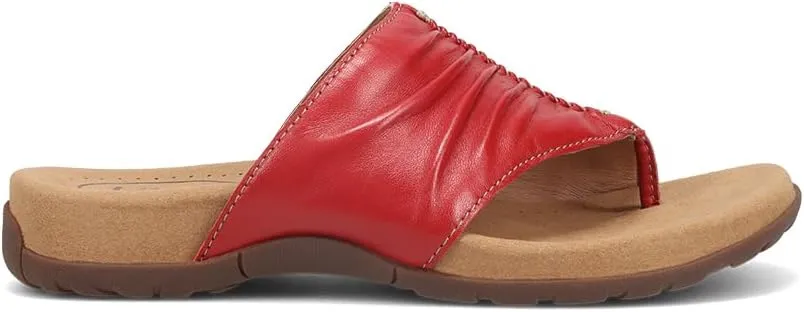 Taos Gift 2 Women's Sandal - Elevate Your Style with A Classic Open Back Toe-Post Design - Premium Comfort with Arch Support and Cooling Gel Padding for All Day Wearability