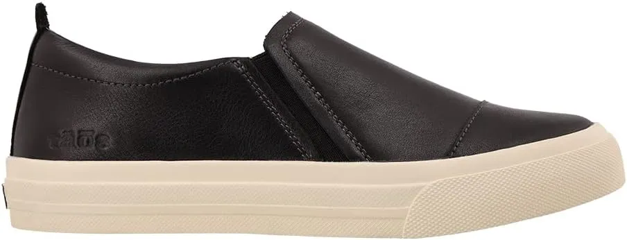 Taos Twin Gore Lux Slip-On Sneakers - Luxe Leather Slip Ons with Curves & Pods Removable Footbed with Arch Support and Metatarsal Support for All Day Comfort and Style