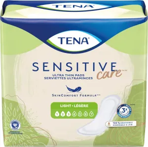 TENA Intimates Ultra Thin Light Bladder Leakage Pad for Women, Light Absorbency, Regular Length, 2 Pack 60 Total