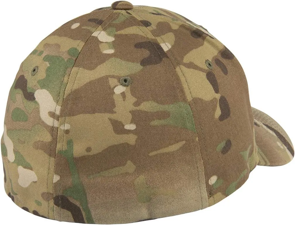 Thin Blue Line/Thin Red Line/Thin Blue and Red Line American Flag Flex Fitted Baseball Hat.