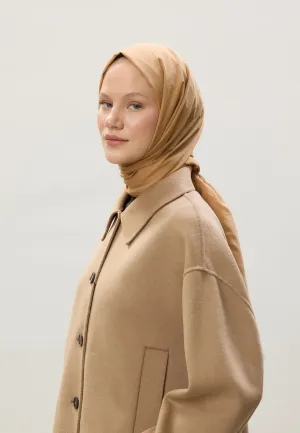 Thin Cotton Voile Hijab Latte
