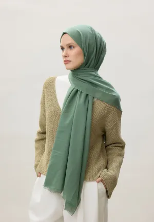 Thin Cotton Voile Hijab Mint