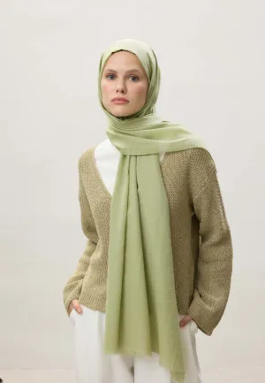 Thin Cotton Voile Hijab Sage