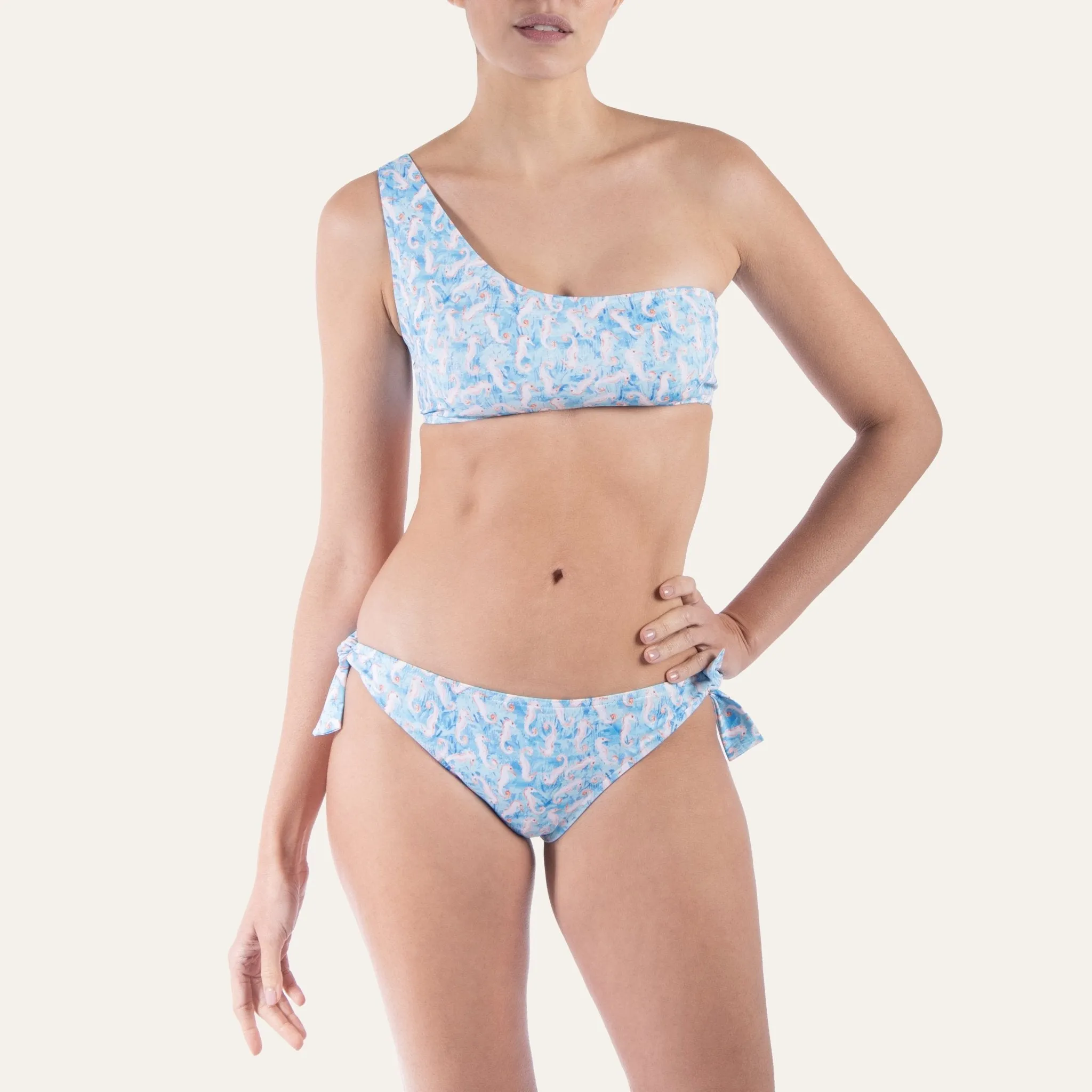 Thin Slip Seahorse Turquoise