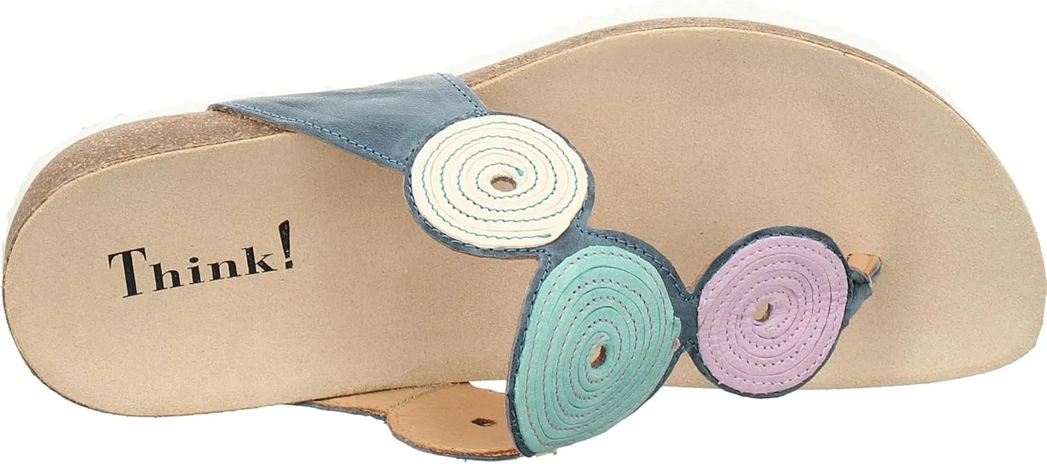 Think! Women's Julia_3-000372 Nachhaltiger Flip Flops