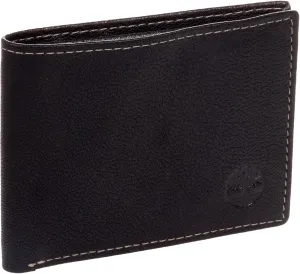 Timberland Men's Blix Slimfold Leather Wallet, Black, One Size