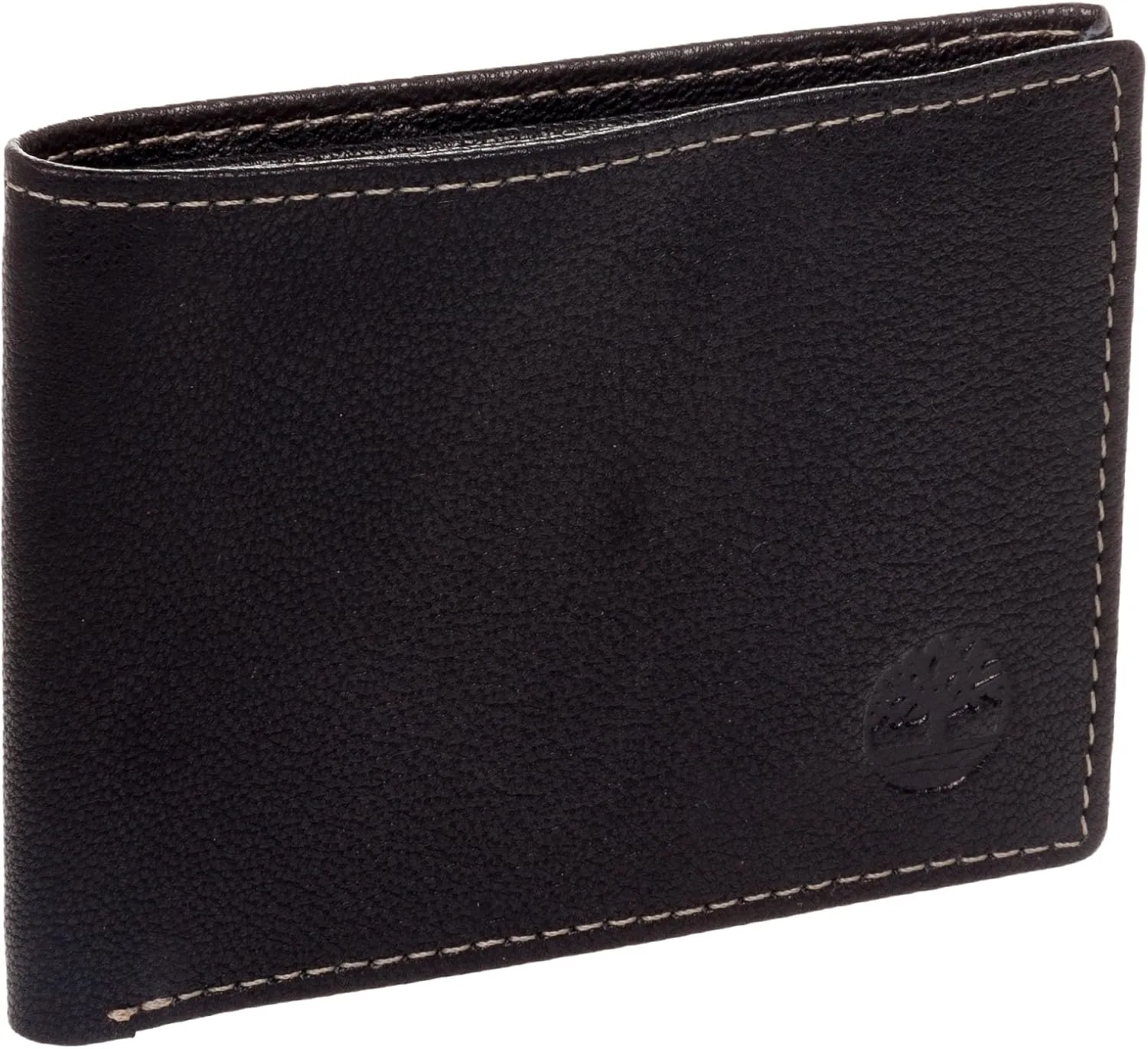 Timberland Men's Blix Slimfold Leather Wallet, Black, One Size