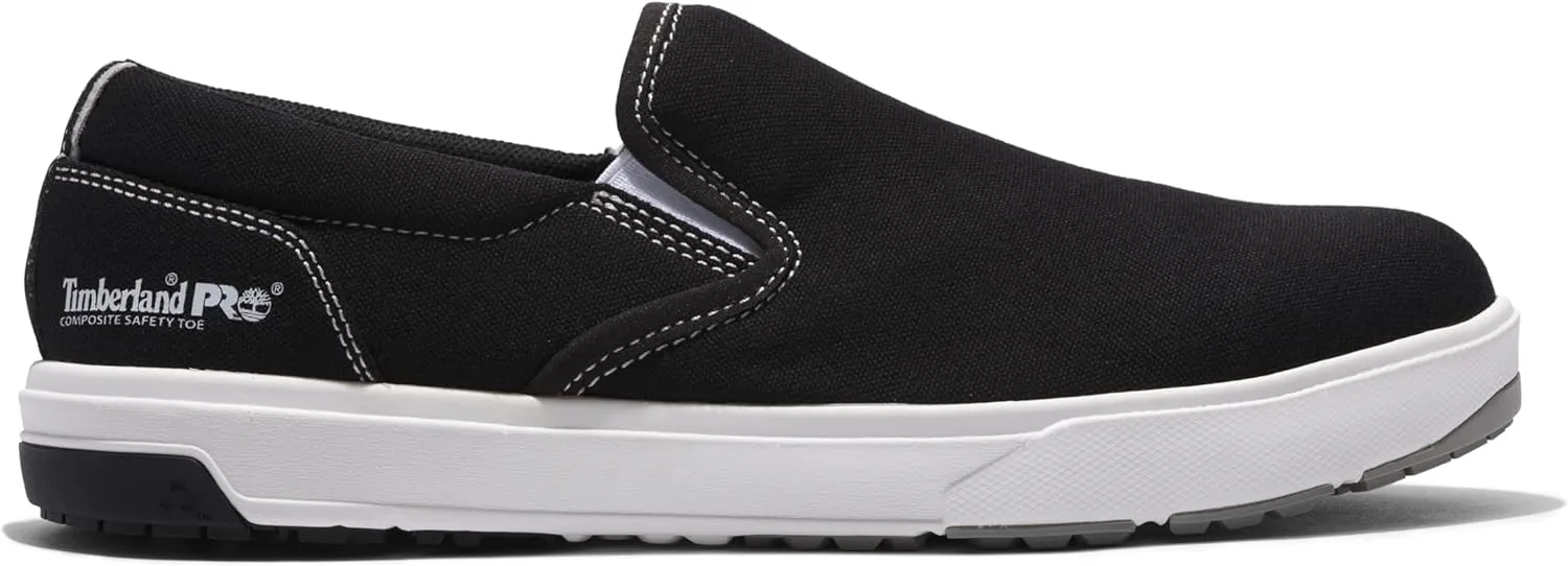 Timberland PRO mens Berkley Slip-on Composite Safety Toe