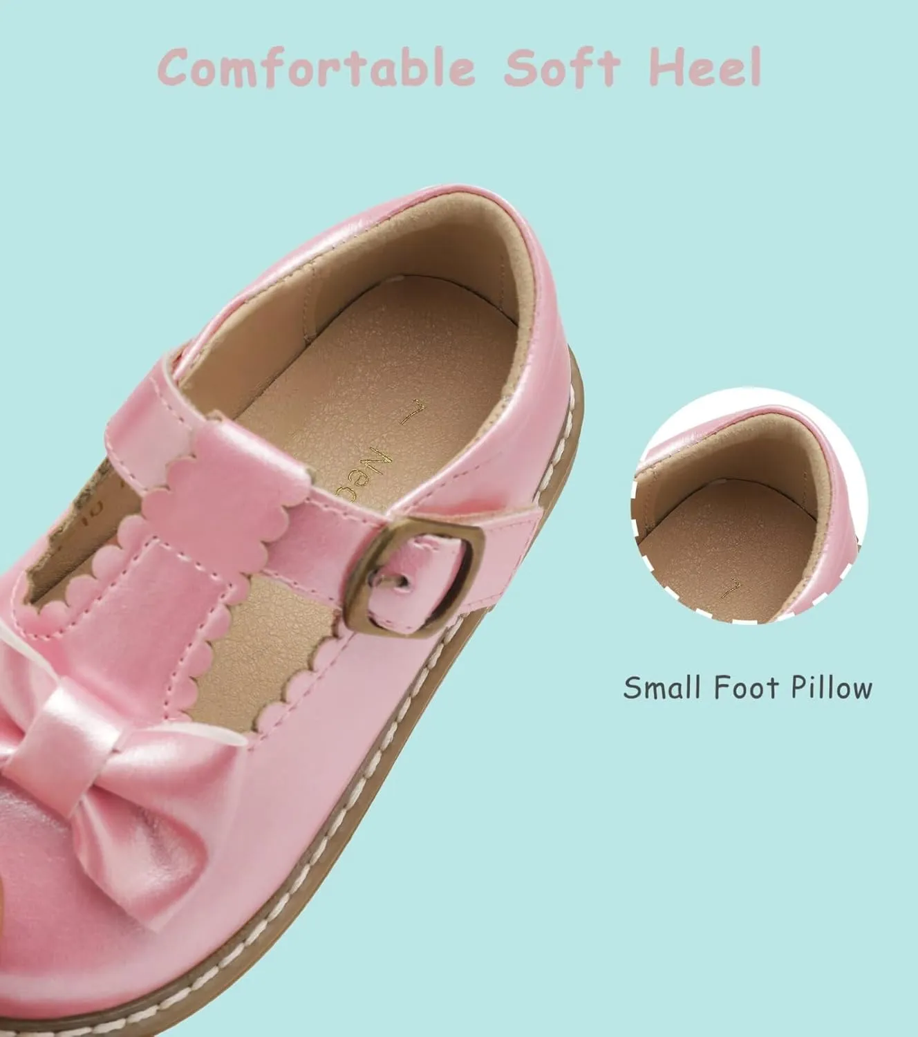 Toddler Girl Mary Jane Dress Shoes-Little Girls School Uniform Shoes