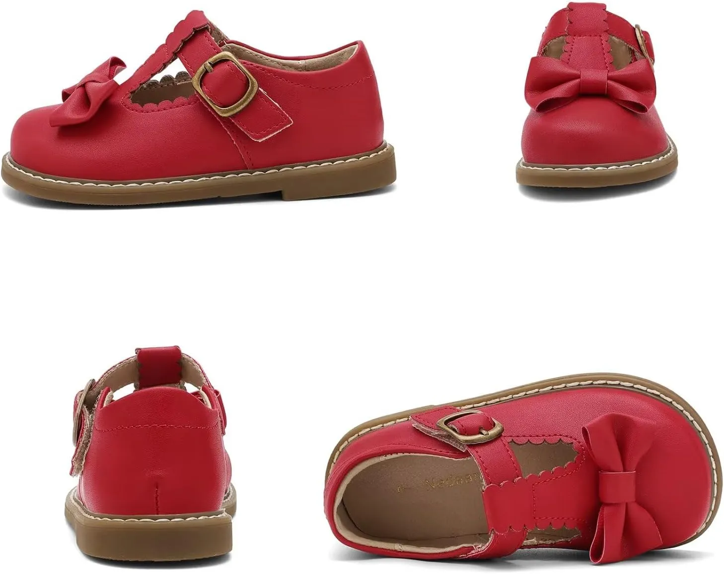Toddler Girl Mary Jane Dress Shoes-Little Girls School Uniform Shoes