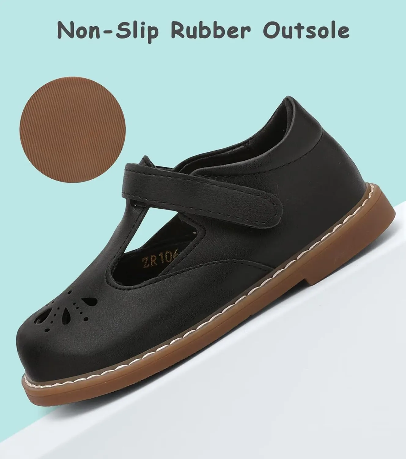 Toddler Girl Mary Jane Dress Shoes-Little Girls School Uniform Shoes