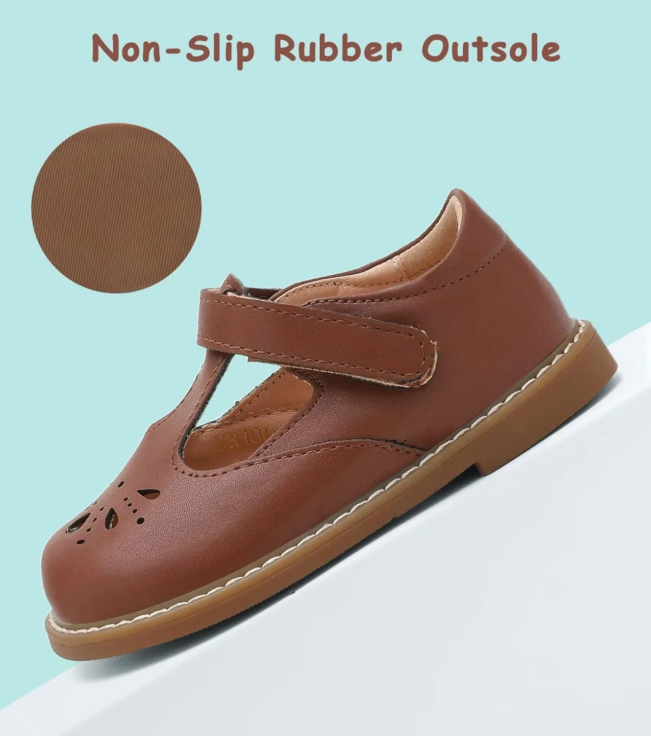 Toddler Girl Mary Jane Dress Shoes-Little Girls School Uniform Shoes
