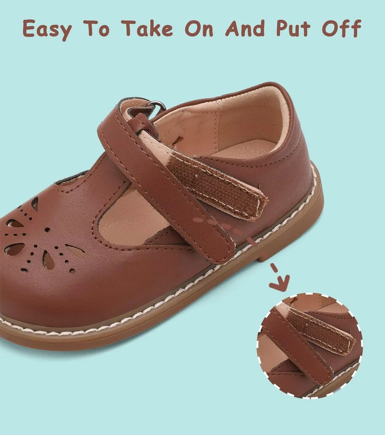 Toddler Girl Mary Jane Dress Shoes-Little Girls School Uniform Shoes