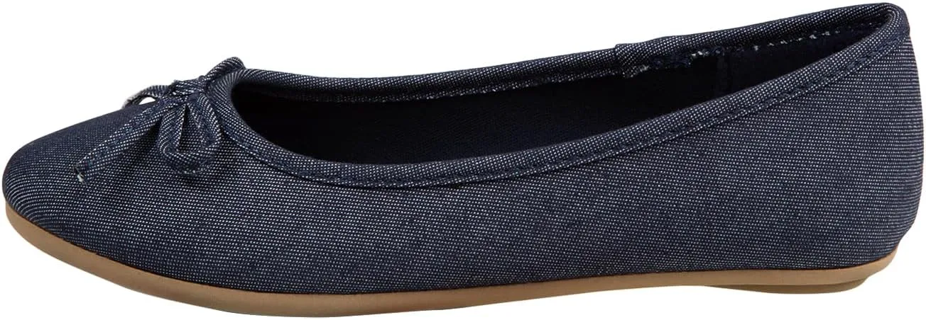 Toddler Girls FAE String Tie Slip-On Ballet Flat