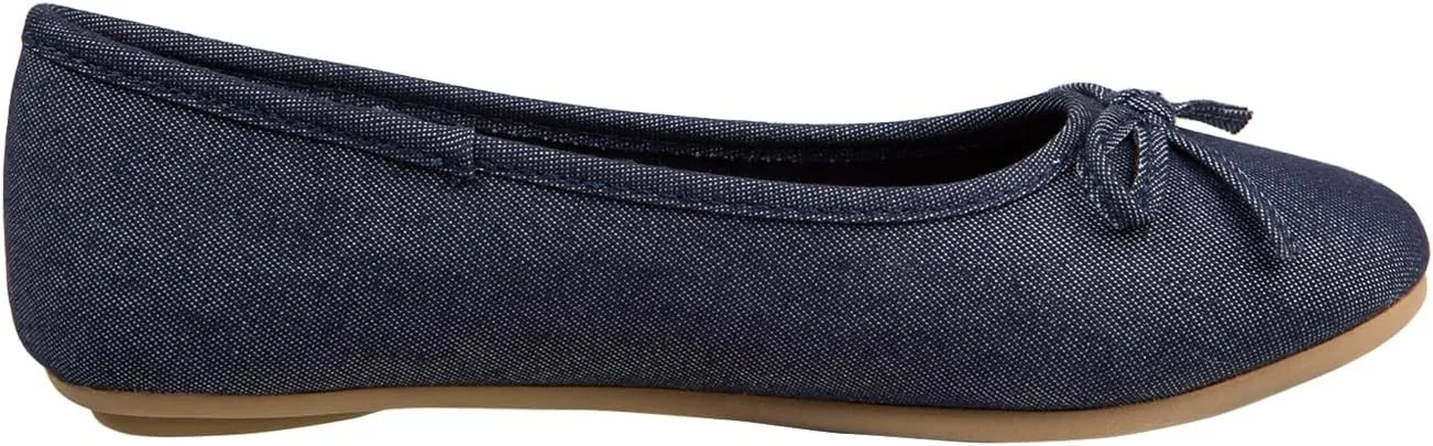 Toddler Girls FAE String Tie Slip-On Ballet Flat