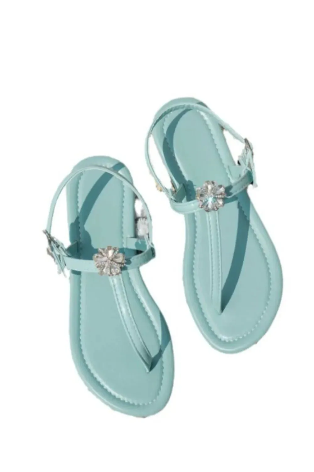 Toe Post Flats Sandals